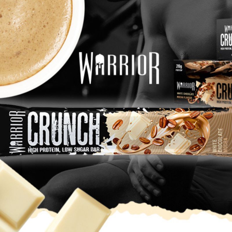 Warrior CRUNCH Protein Bars - 12 x 64g Box (Clearance)