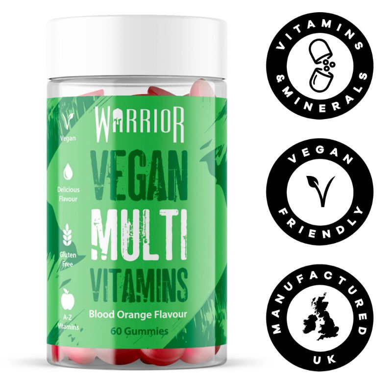 Warrior Vegan Multi-Vit Gummies - 60 Gummies (BBE Sept 25)