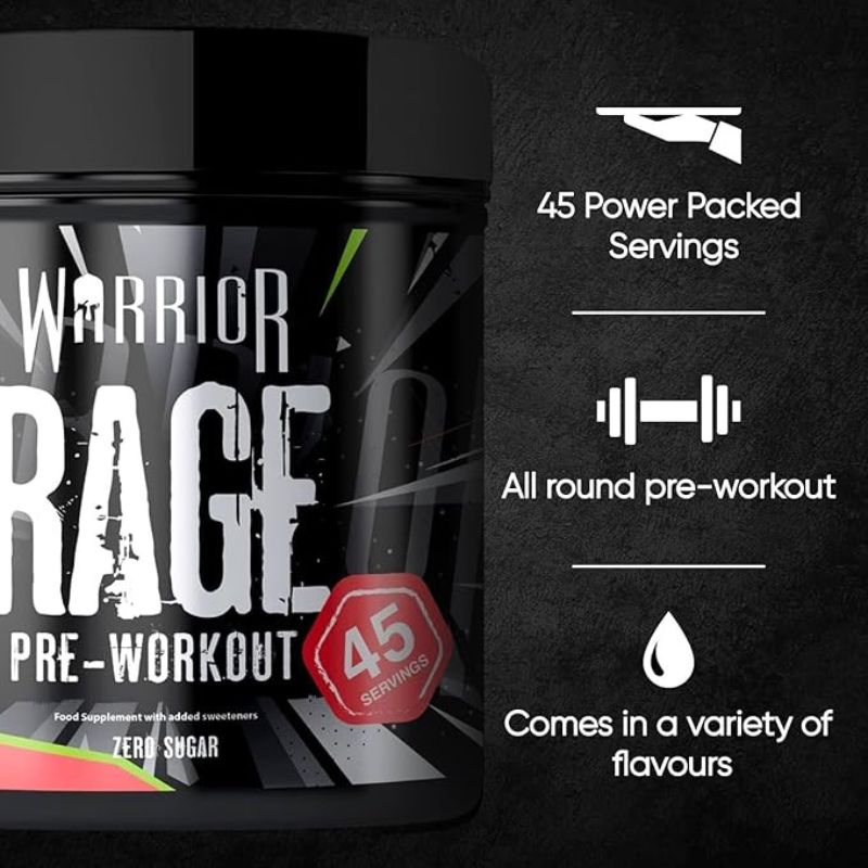 Warrior RAGE Pre-Workout - 392g (Clearance)