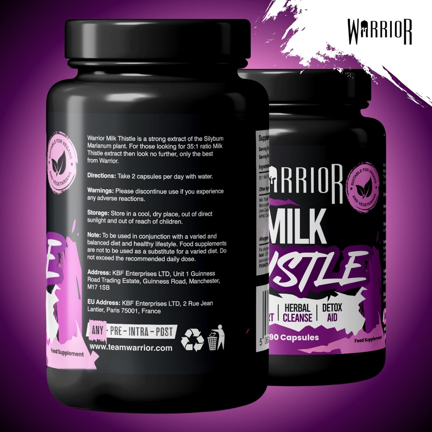 Warrior Milk Thistle - 90 caps