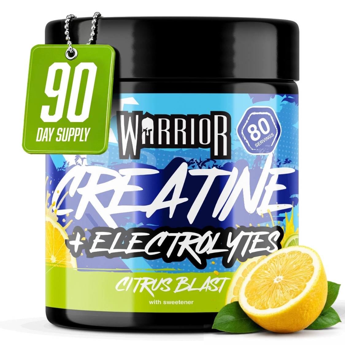 Warrior Creatine Plus Electrolytes - 80 Servings