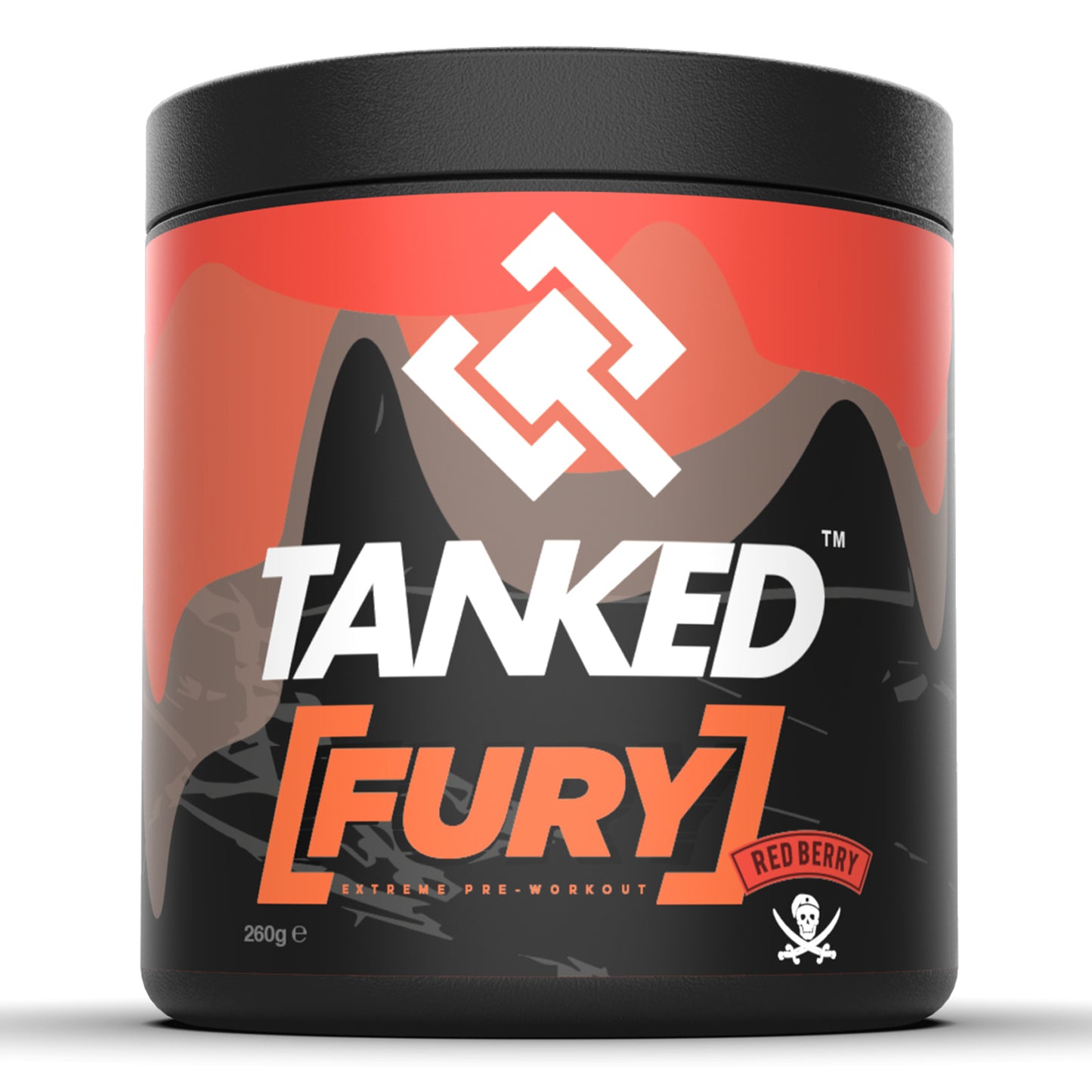 Tanked FURY - 40 Servings (Slightly Clumpy***)