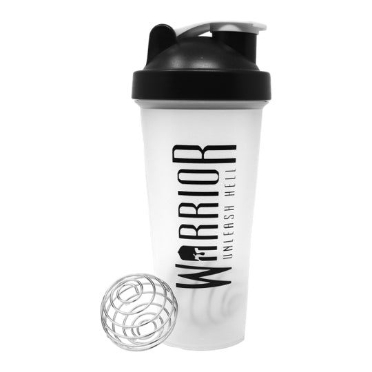 Pure Form Shaker Bottle with Blender Ball, 600mL