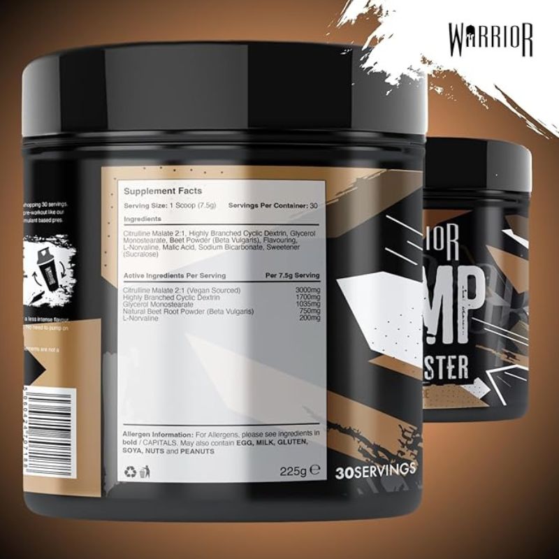 Warrior Pump - 30 Servings (225g)