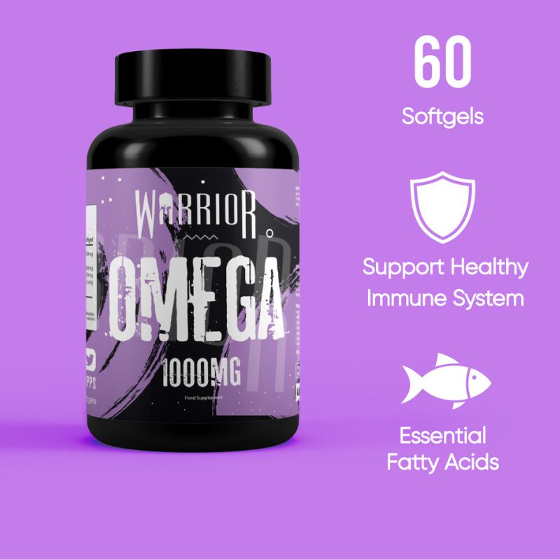 Warrior Omega (1000mg) - 60 Softgels