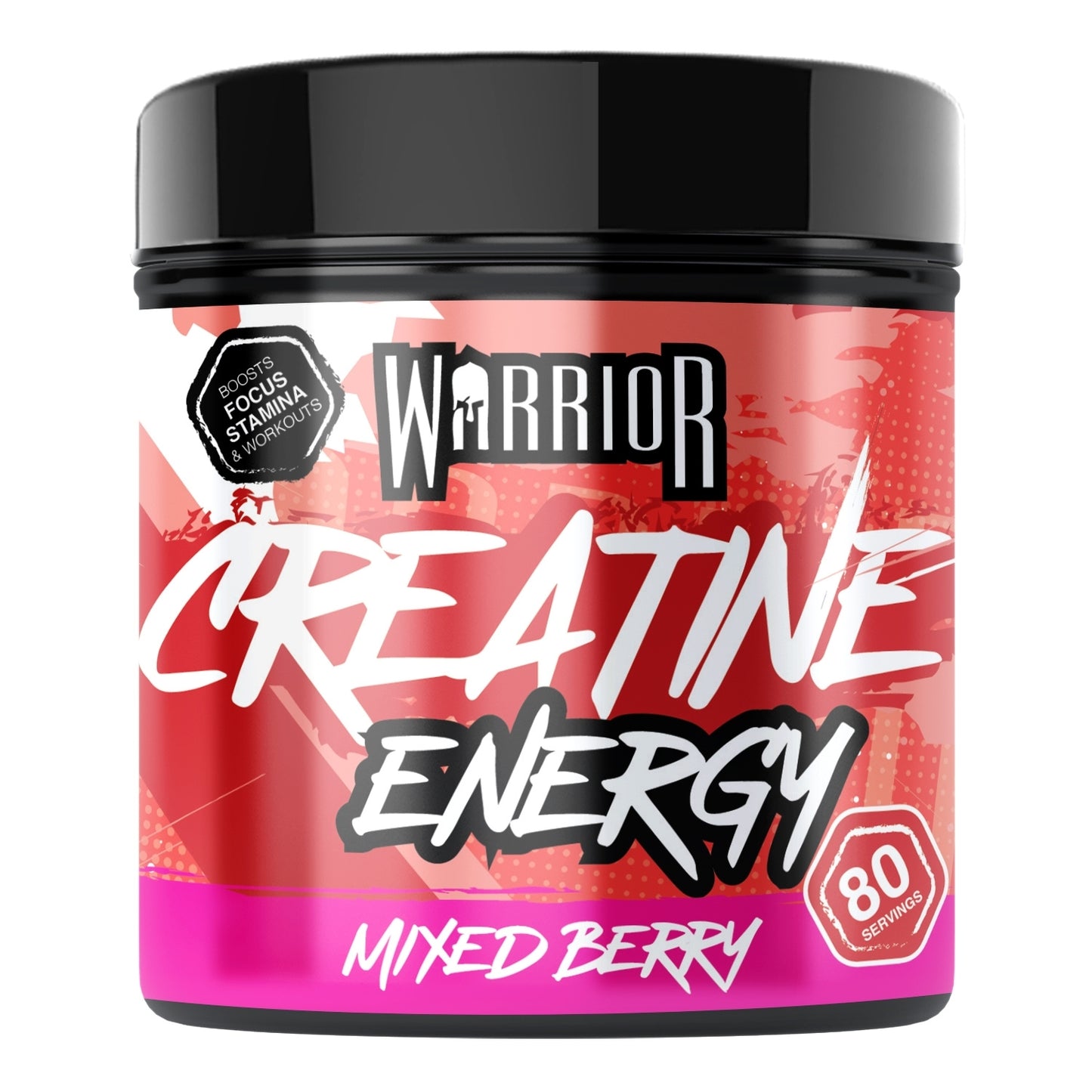 Warrior Creatine Plus Energy - 80 Servings