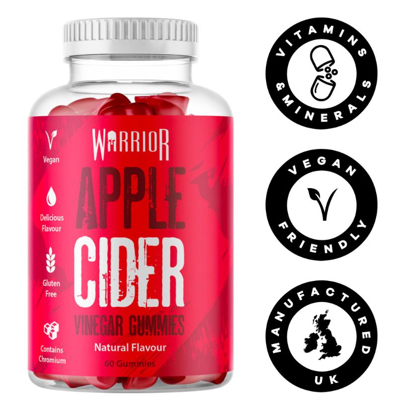 Warrior Apple Cider Vinegar Gummies - 60 Gummies