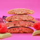 BBE Feb 25 - Warrior Protein Cookie - 12 x 60g Cookies - White Chocolate Raspberry