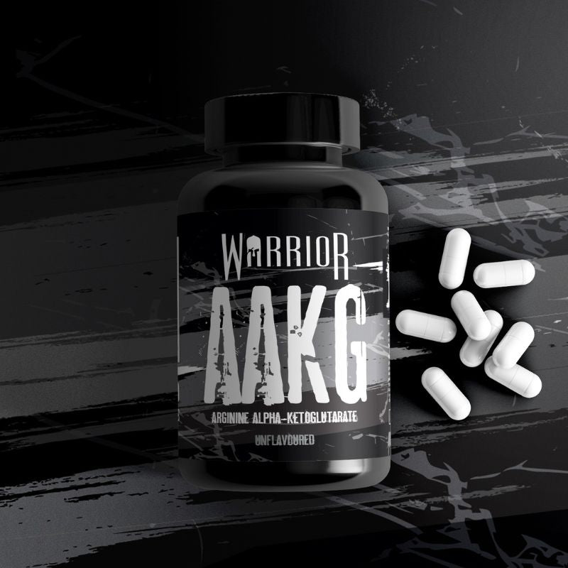 Warrior Arginine Alpha-Ketoglutarate (AAKG) 500mg - 180 capsules