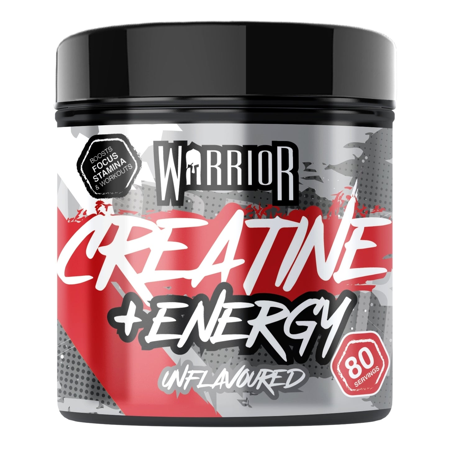 Warrior Creatine Plus Energy - 80 Servings
