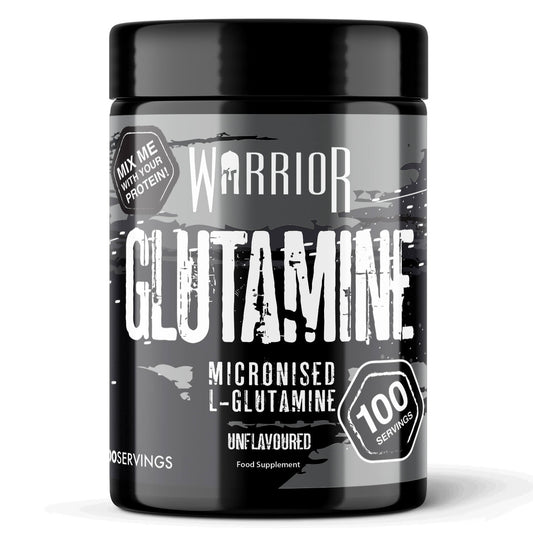 Warrior Glutamine Powder - 500g Tubs (100 Servings)