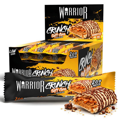Warrior CRUNCH Protein Bars - 12 x 64g Box