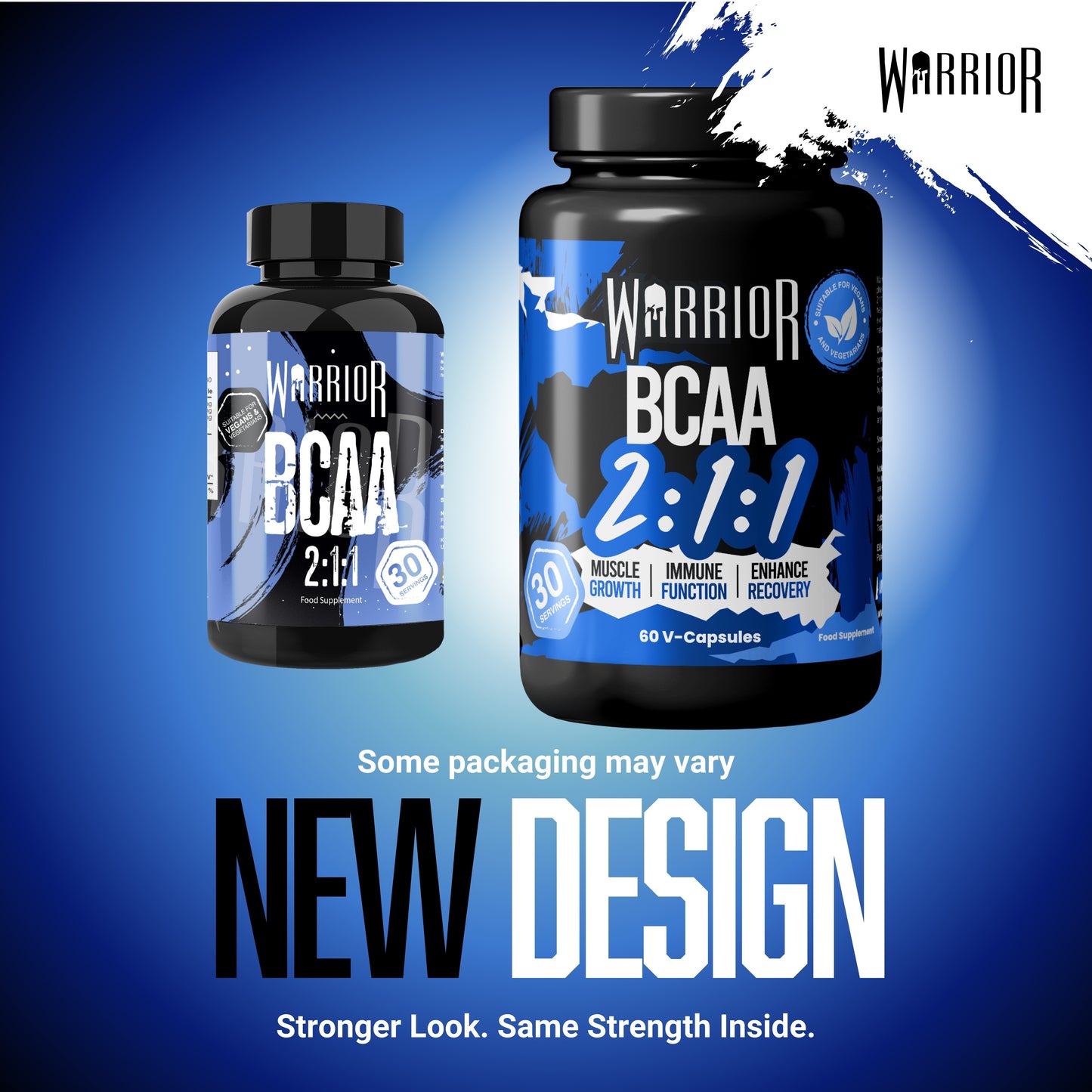 Warrior BCAA 2:1:1 - 60 Tabs