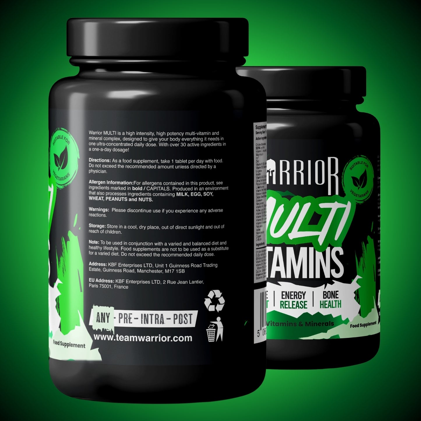 Warrior Multi Vitamin - 60 Tabs