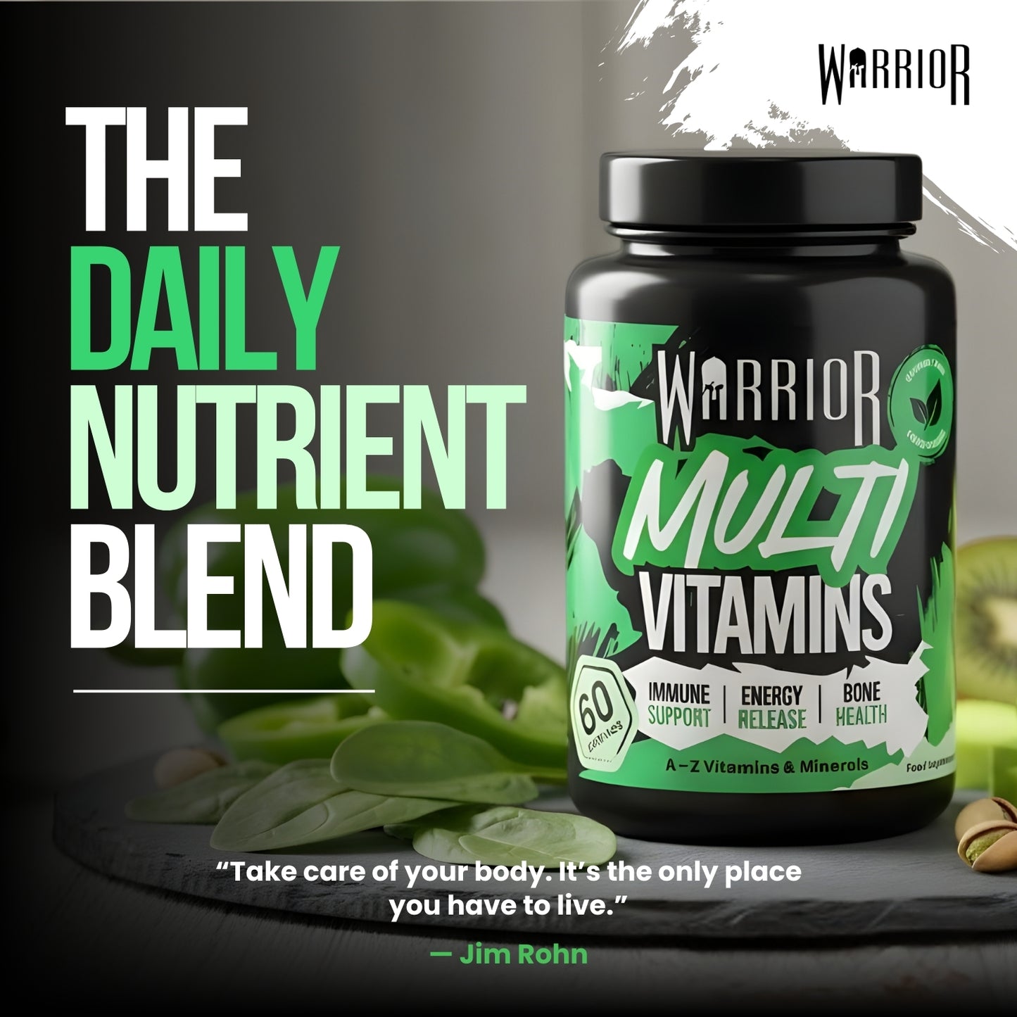Warrior Multi Vitamin - 60 Tabs