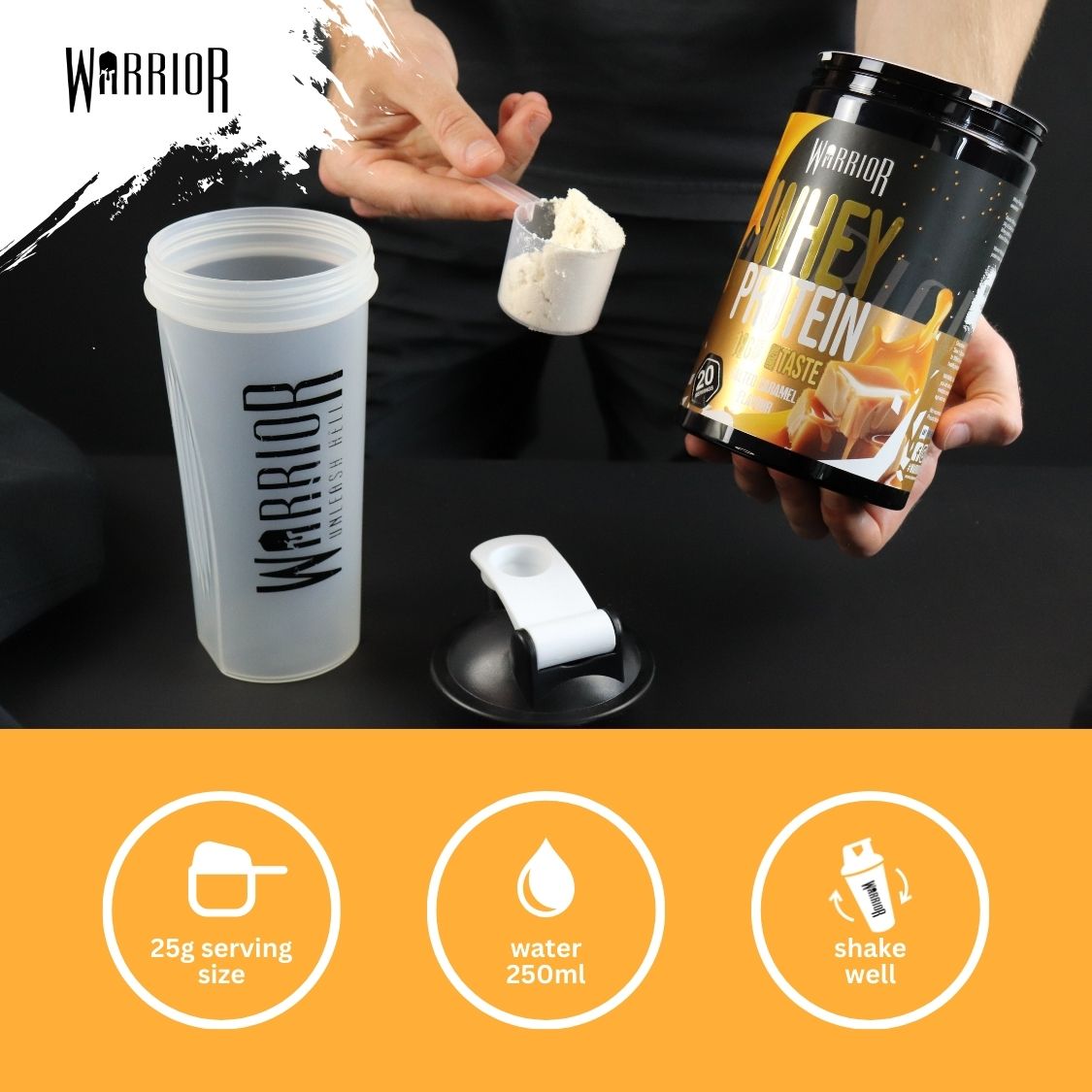 Warrior Whey Protein (Clearance)