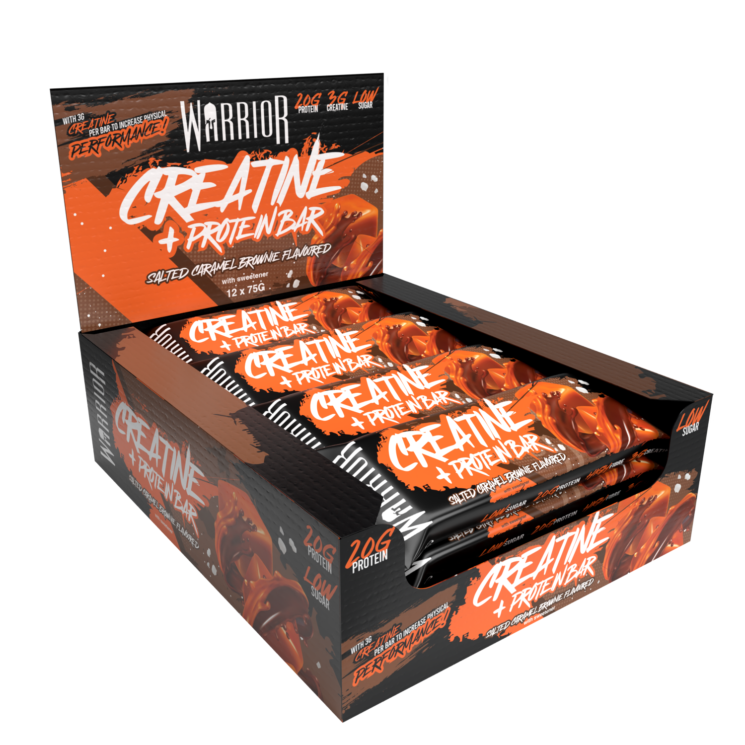 Warrior Creatine Bar - 12 Bars