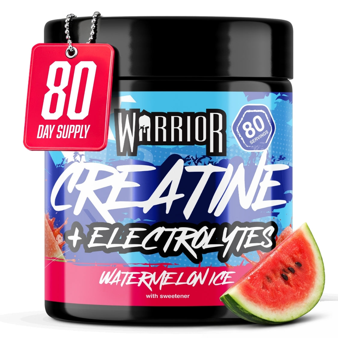 Warrior Creatine Plus Electrolytes - 80 Servings