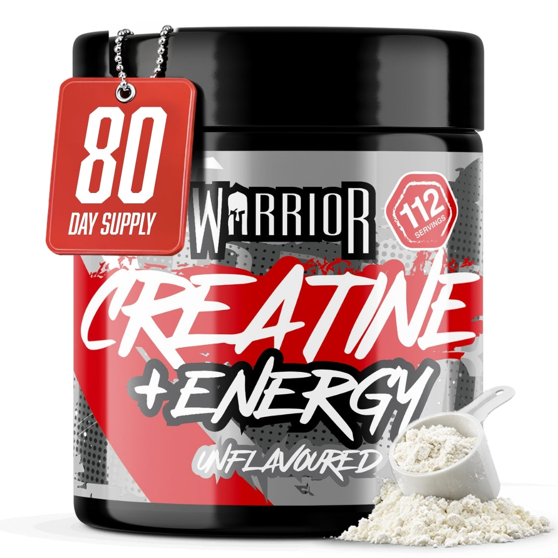 Warrior Creatine Plus Energy - 80 Servings