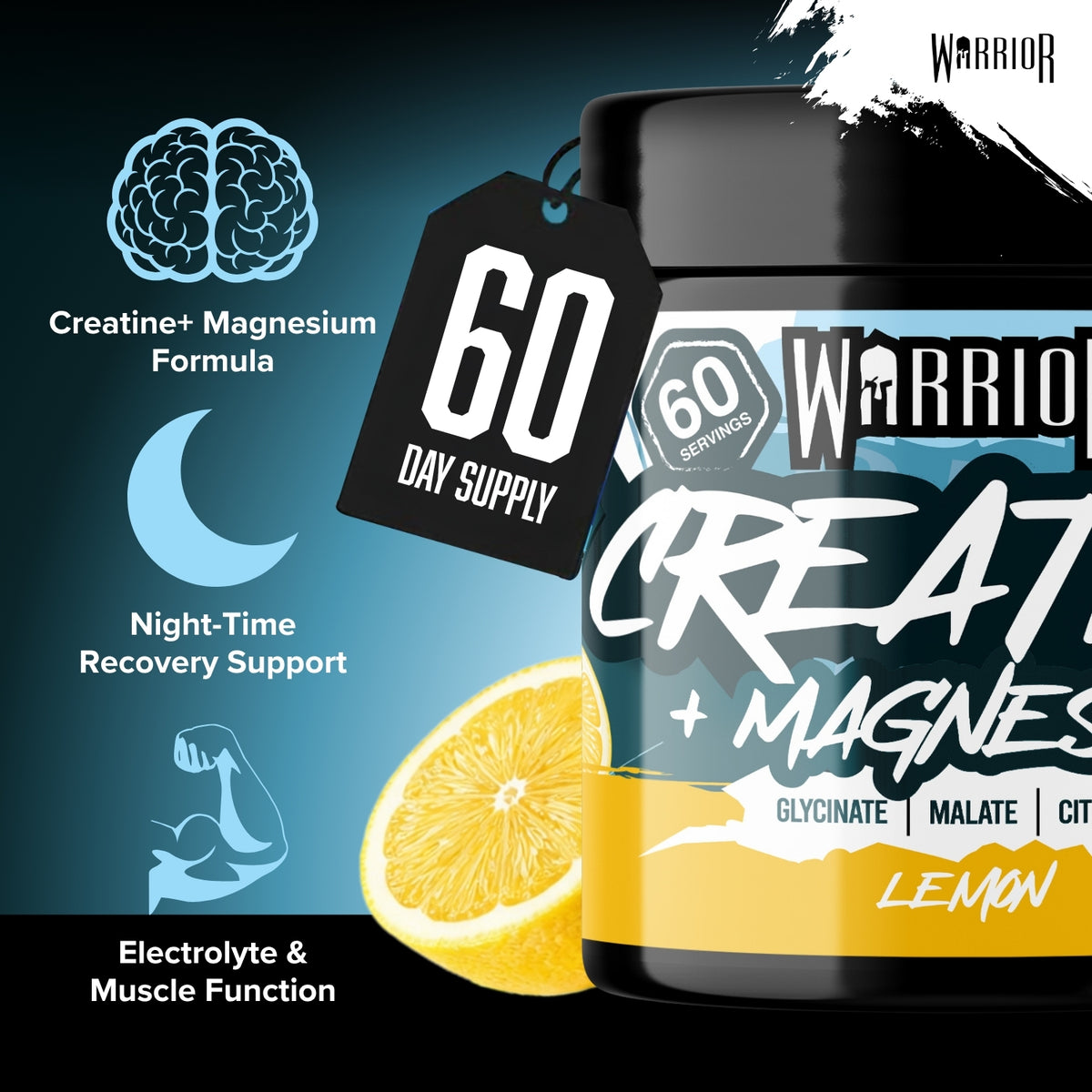 Warrior Creatine plus 3in1 Magnesium