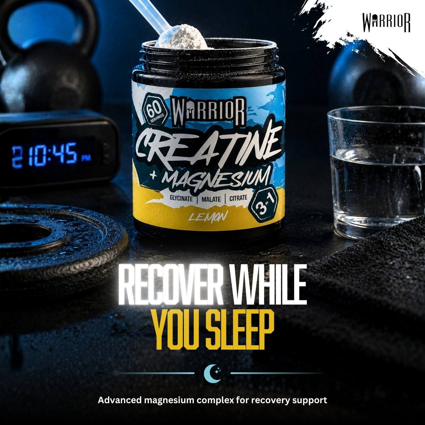 Warrior Creatine plus 3in1 Magnesium