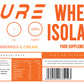 Pure Whey Protein Isolate 90