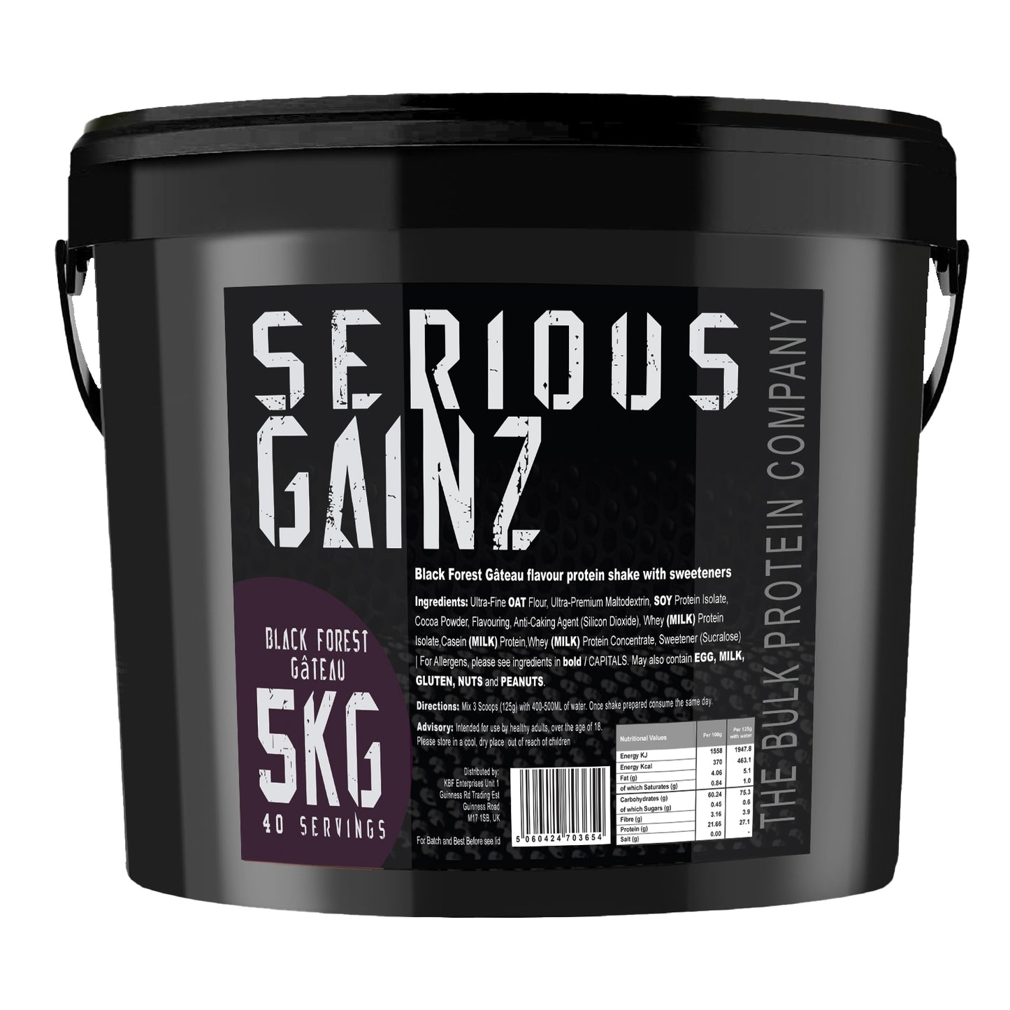 The Bulk Protein Company Serious Gainz