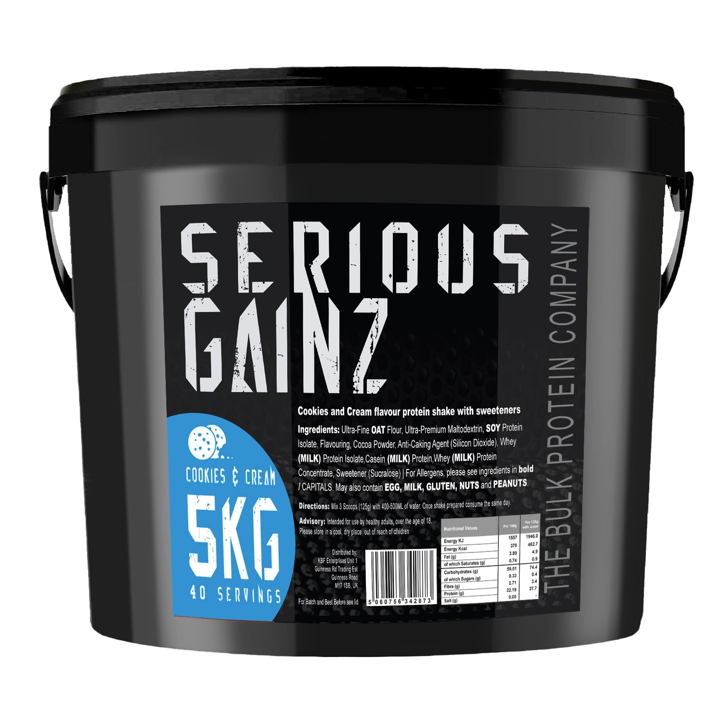 The Bulk Protein Company Serious Gainz