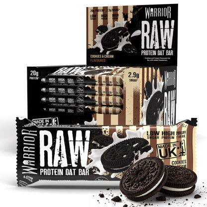 Warrior RAW Protein Bar - 24 x 75g Bars