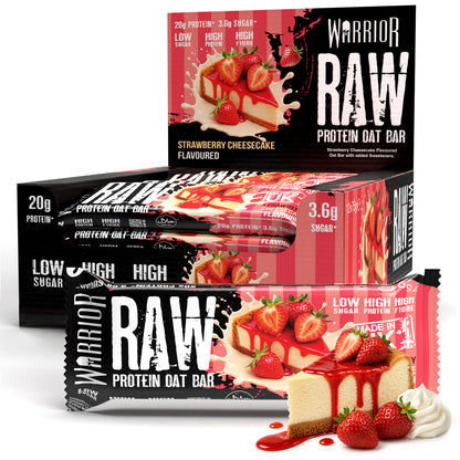 Warrior RAW Protein Oat Bars - 12 x 75g Box