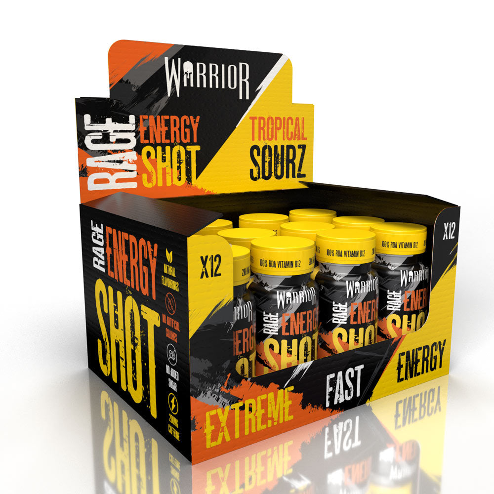 BBE Aug25 Rage Pre Workout Energy Shot Energy