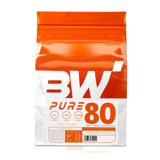 Bbw Pure Whey 80 Pina Colada 500G Render