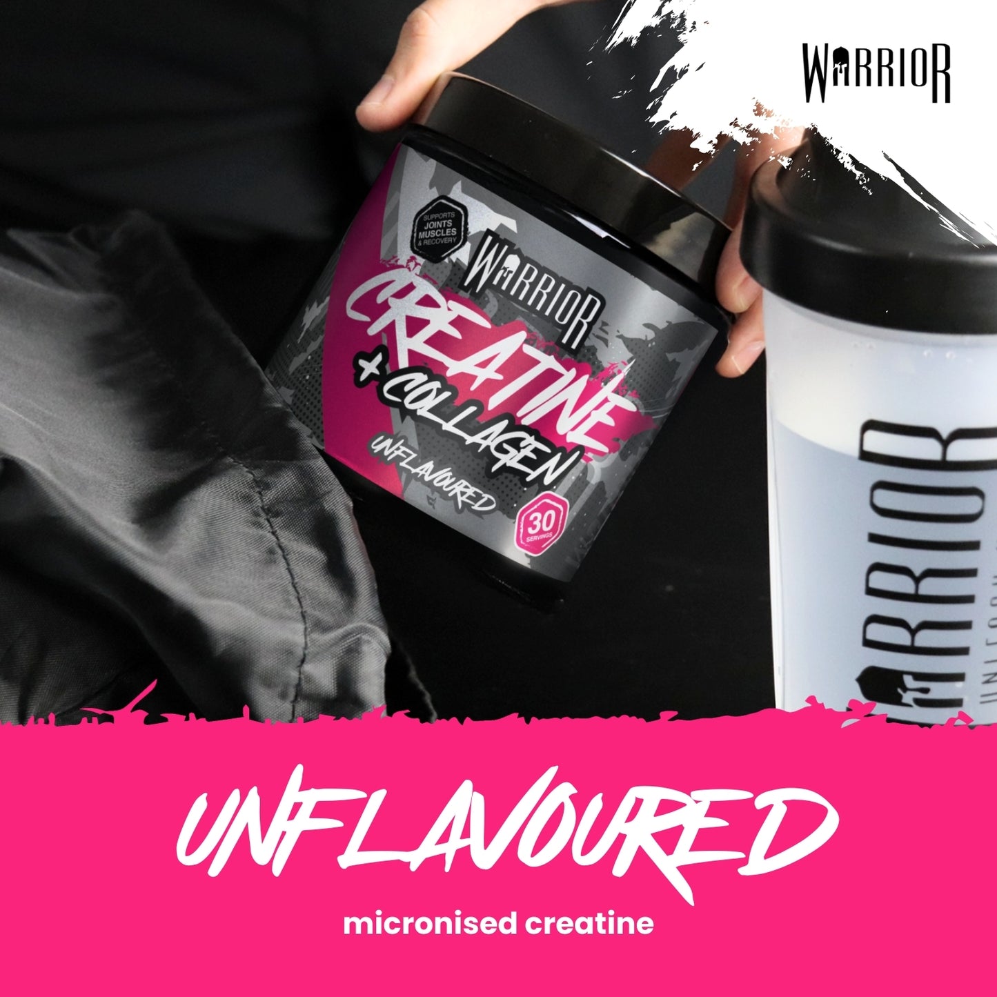 Warrior Creatine Plus Collagen - 30 Servings