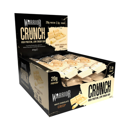 Warrior CRUNCH Protein Bars - 12 x 64g Box