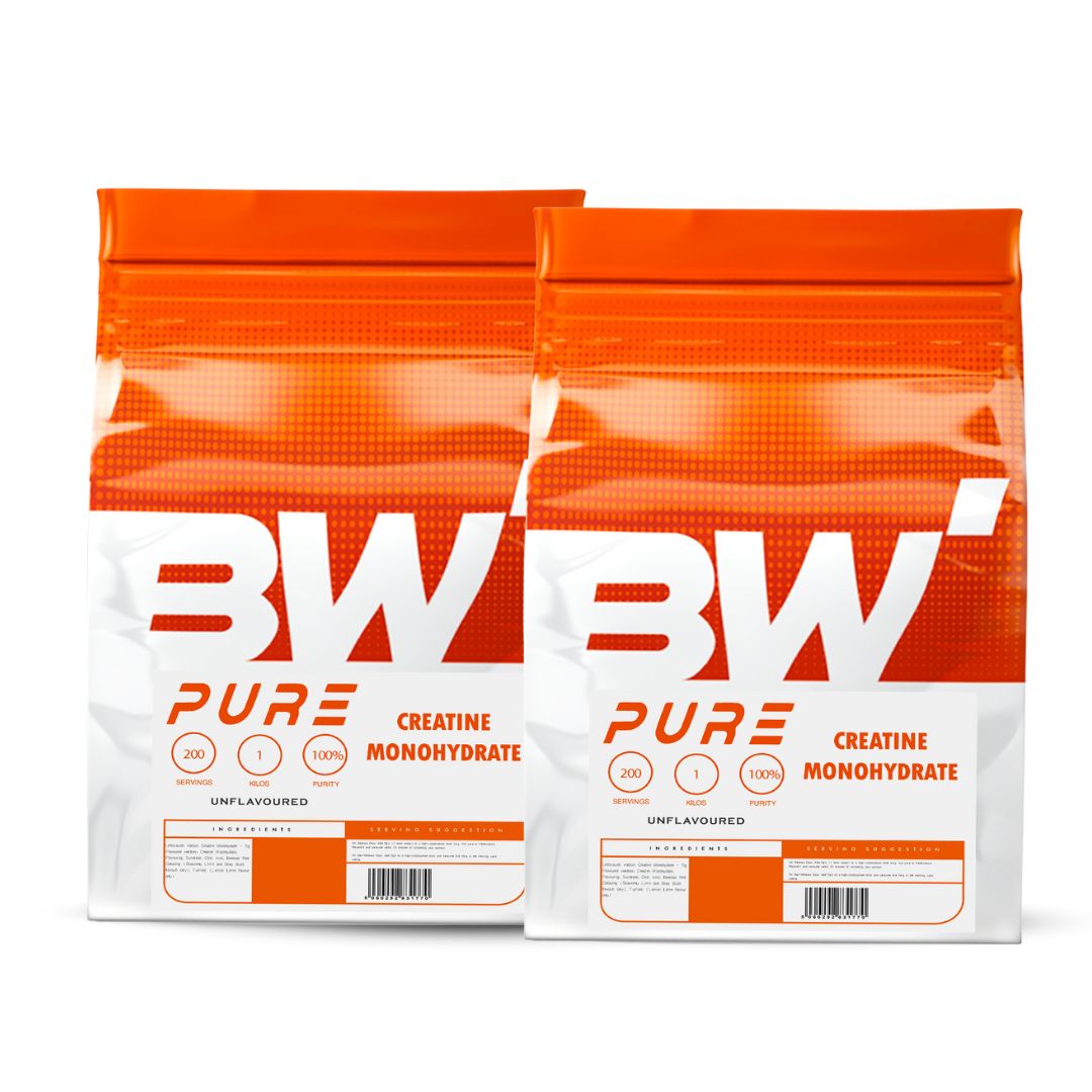 2 x 1kg bags - 1 Year Supply of Creatine